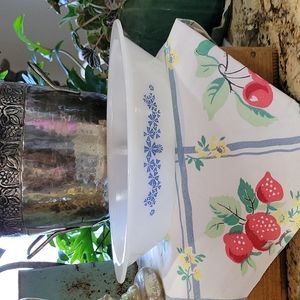 Vintage Glasbake Divided Casserole Dish